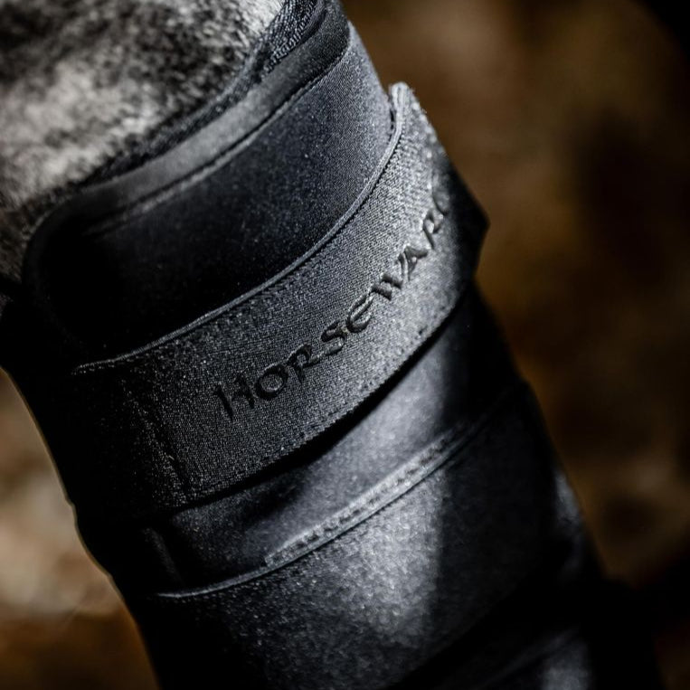 Horseware Ireland Ice Gel Stable Boots #colour_black-black