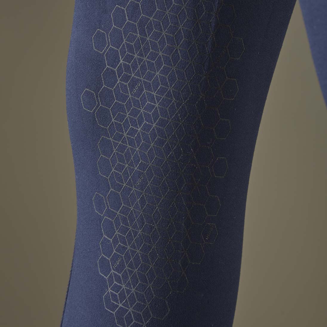 Toggi Define Children's Knitted Riding Tights #colour_navy
