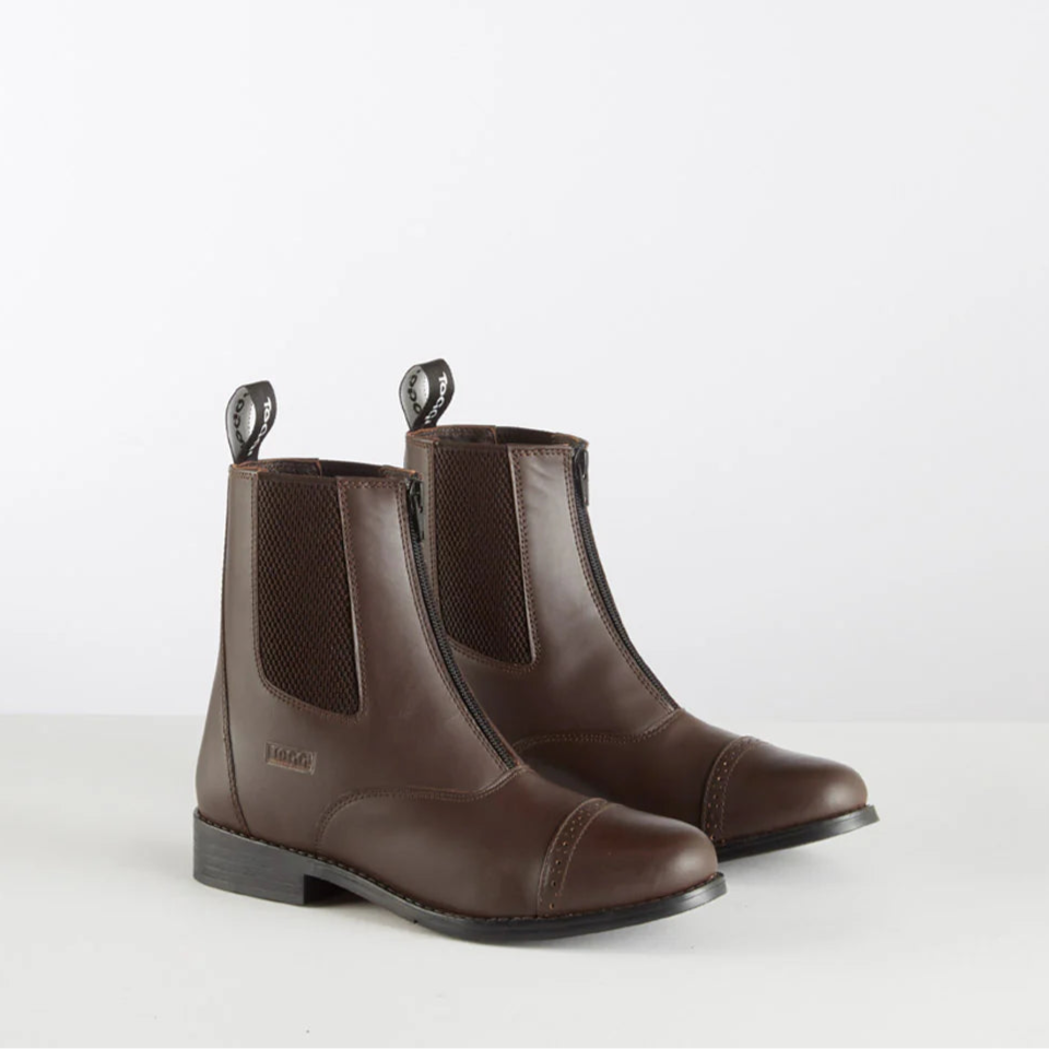 Toggi Augusta Children's Jodhpur Boots #colour_brown