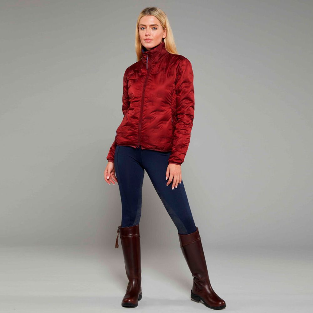 Toggi Seen Reversible Padded Jacket #colour_berry-navy