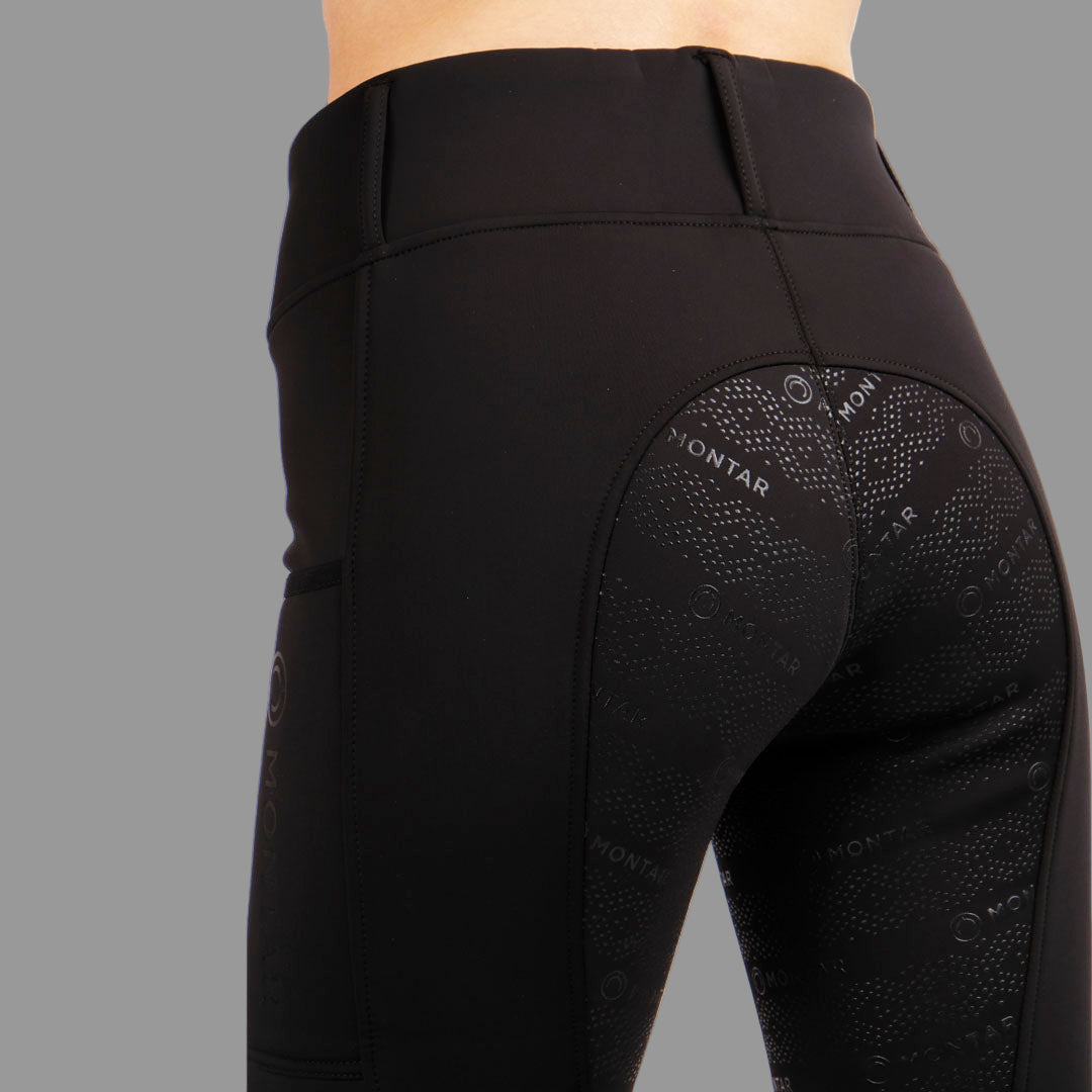 Collants d'équitation Montar Hella Softshell Full Grip pour femmes