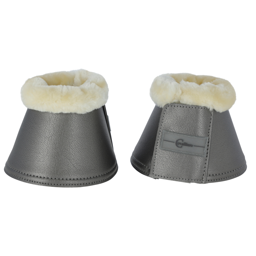 Covalliero Fleece Lined Bell Boots #colour_silver