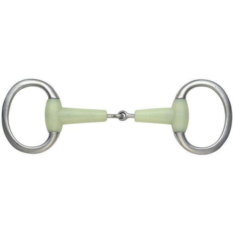 Shires Equikind Jointed Eggbutt Flat Ring