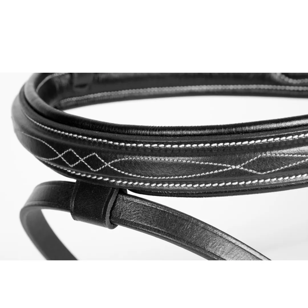 Shires Salisbury Bodenham Flash Noseband #colour_black