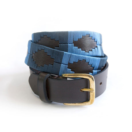 KM Polo Belt - Narrow #colour_sapphire