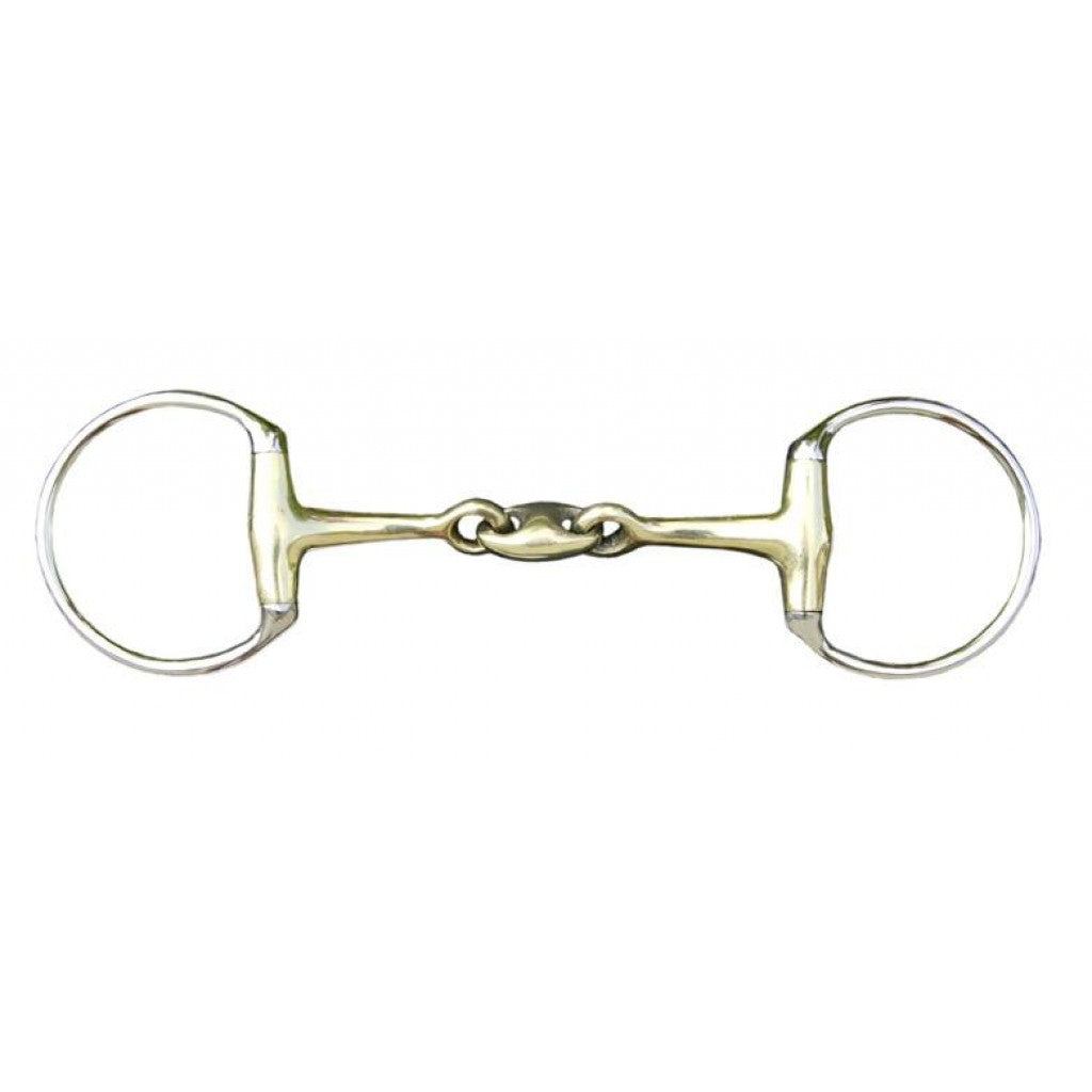 HKM Eggbutt Snaffle & Lozenge With Argentan - 16mm