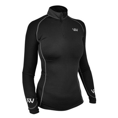 Woof Wear Performance Ladies Riding Shirt #colour_black