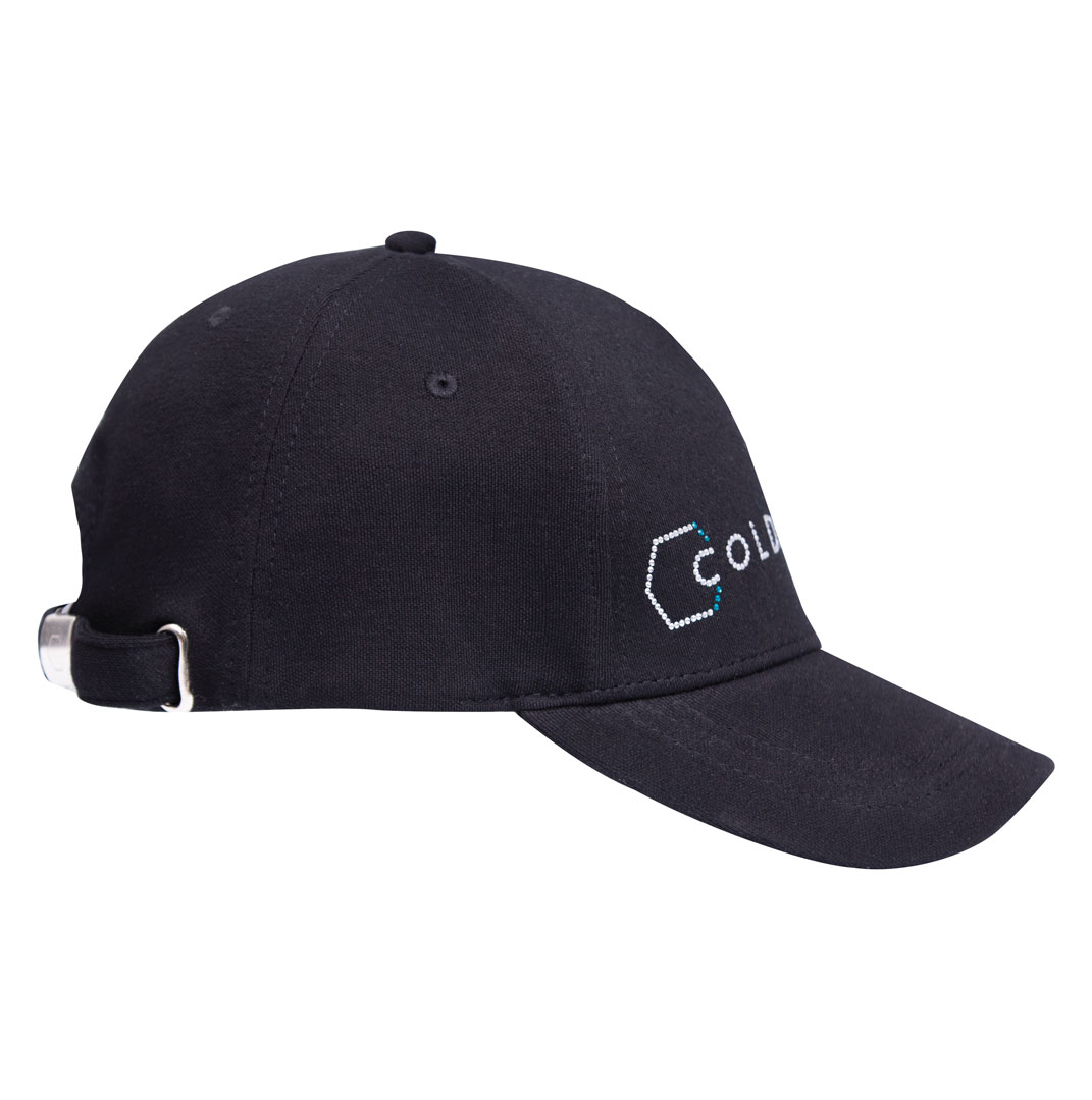 Coldstream Yarrowford Diamante Baseball Cap #colour_black
