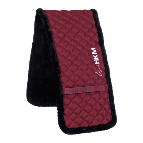 HKM Gymnastic Lunge Roller Padding #colour_wine-red