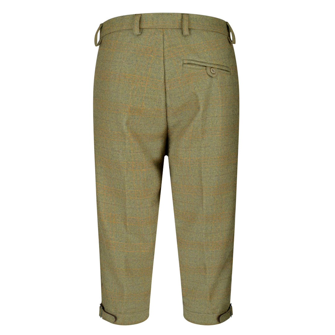 Hoggs of Fife Kinloch Men's Technical Tweed Field Breeks #colour_autumn-bracken