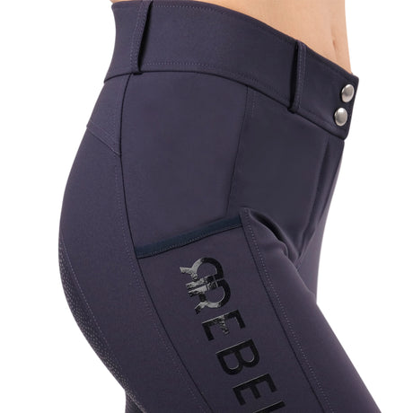 Montar Rebel High Waist Full Grip Breeches #colour_navy