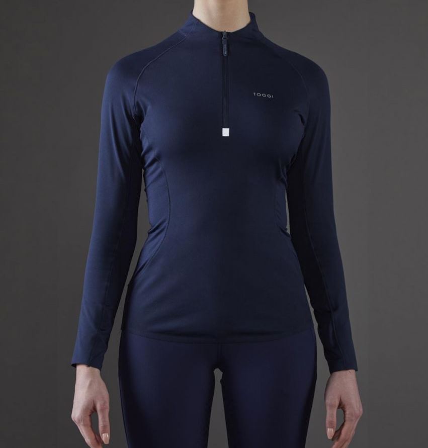 Toggi Reflector Women's Technical Base Top #colour_navy