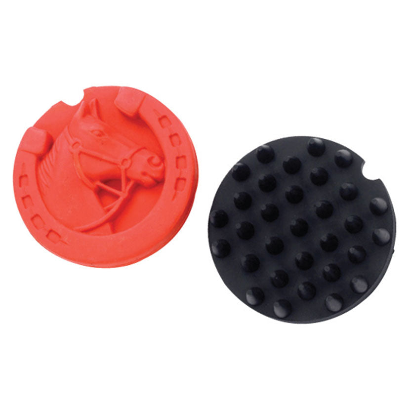 Lincoln Horse Head Rubber Striegel