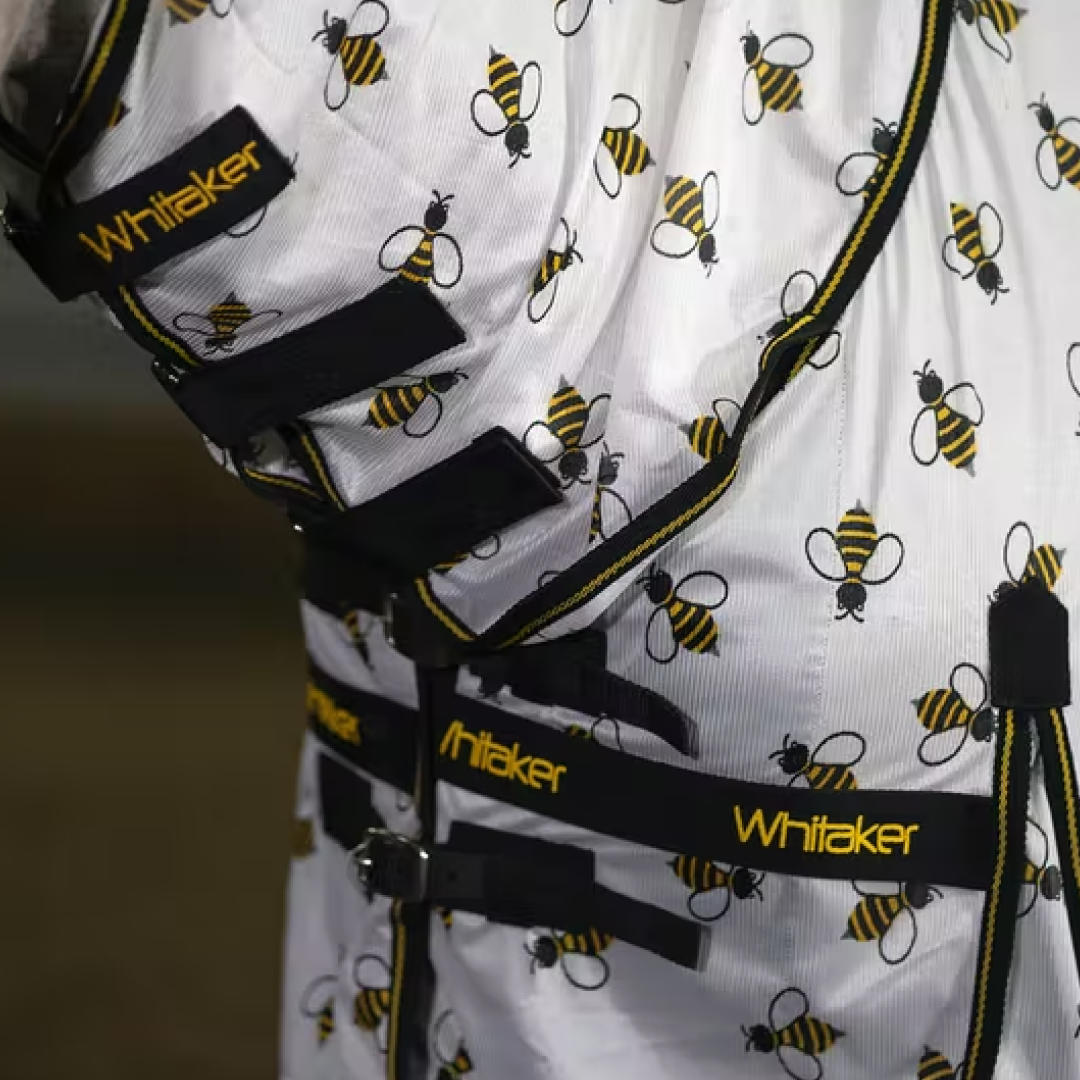 Whitaker Bee-Free Fly Rug #colour_white