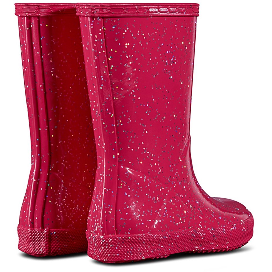 Bottes de pluie géantes à paillettes Hunter First Classic pour enfants