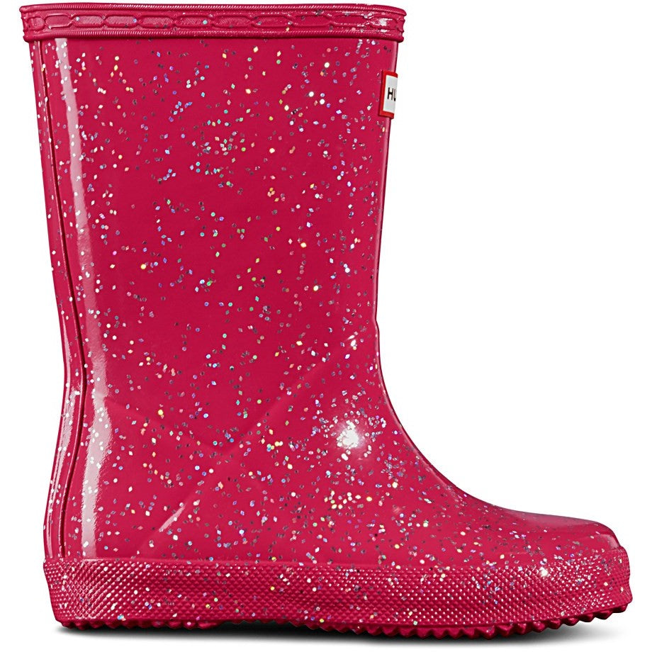 Bottes de pluie géantes à paillettes Hunter First Classic pour enfants