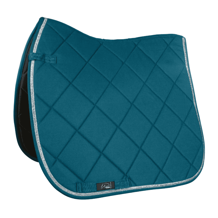 HKM Romy Saddle Cloth #colour_petrol