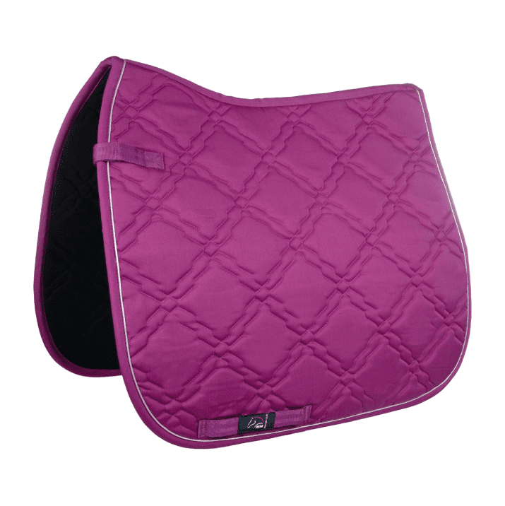 HKM Bologna Saddle Cloth #colour_blackberry