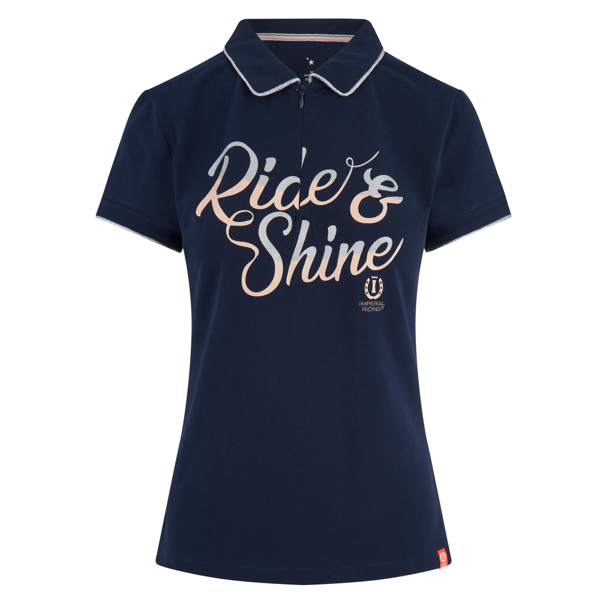 Imperial Riding Romance Polo Shirt #colour_navy