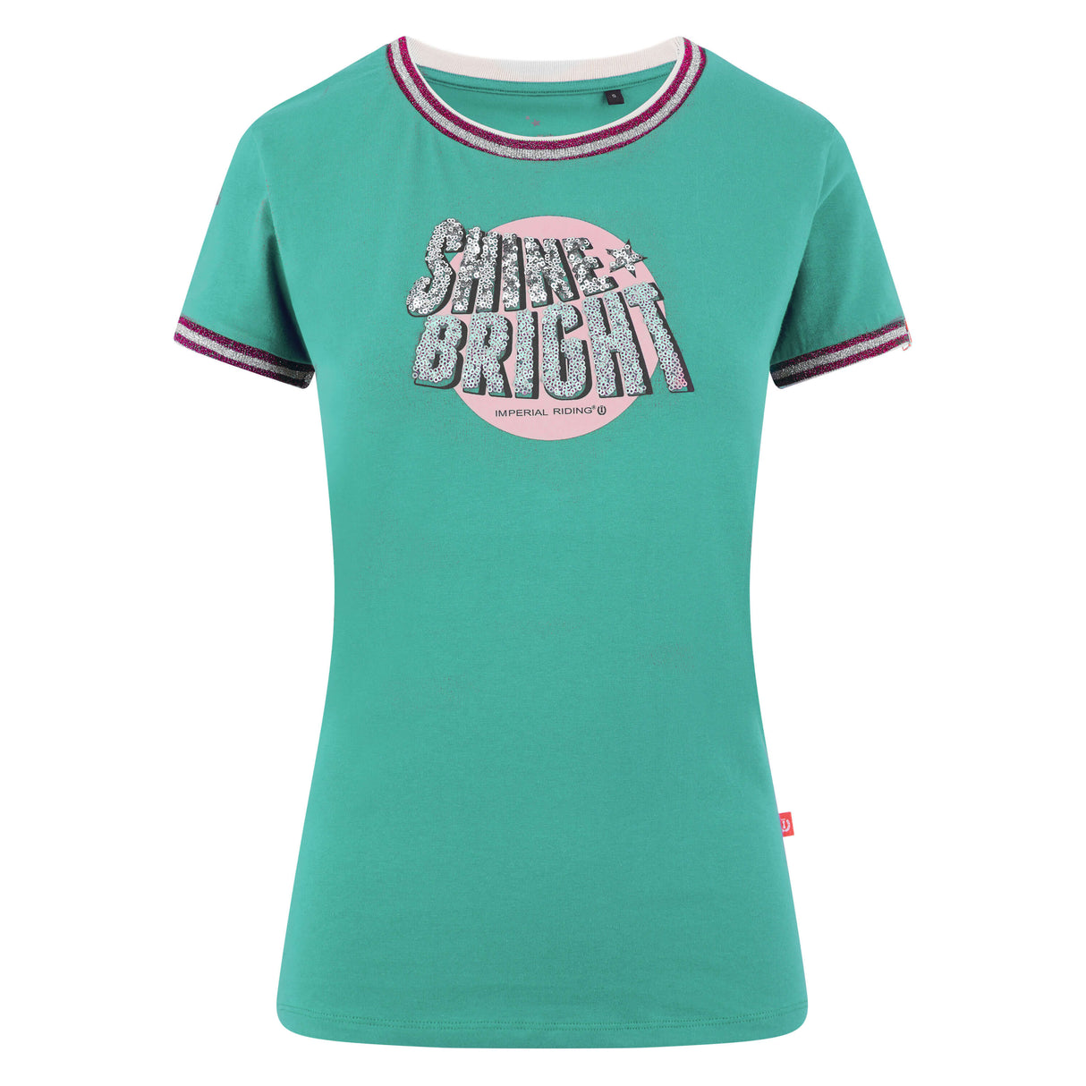 Imperial Riding Shine Bright T-shirt #colour_jade-green