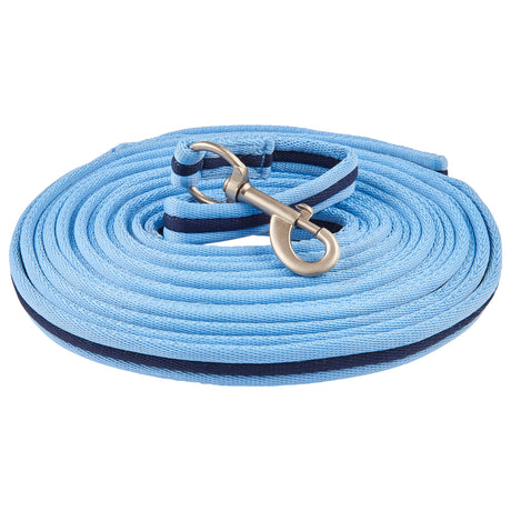 Imperial Riding Soft Nylon Lunging Line #colour_blue-breeze