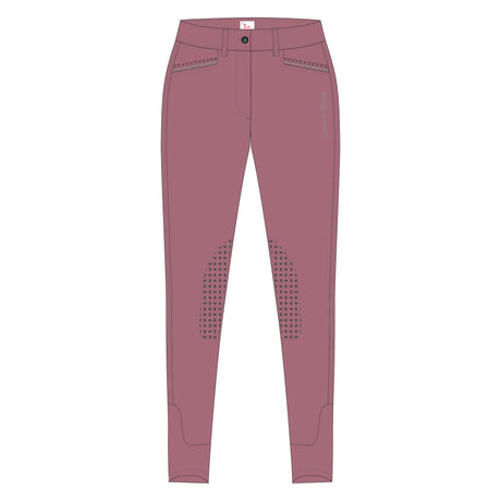 Imperial Riding El Capone Silicone Knee Patch Breeches #colour_fairy-tale-rose