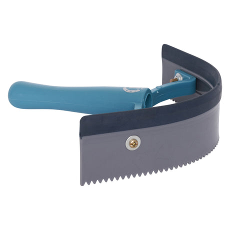 Imperial Riding Plastic Sweat Scraper #colour_blue-navy-silver