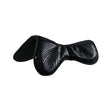 Acavallo Close Contact Pocket Gel & Memory Foam 1/2 Pad W/Risers #colour_black