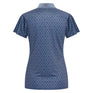 Imperial Riding Children's Roxy AOP Tech Top #colour_blue-navy
