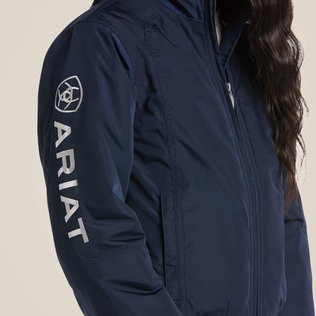 Ariat Youth Stable Insulated Jacket #colour_blue