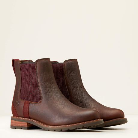 Ariat Women's Wexford Waterproof Chelsea Boot #colour_brown