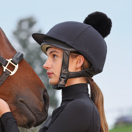 Shires Karben Icon ALX Jockey Skull #colour_black