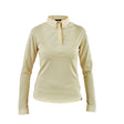 Shires Aubrion Long Sleeve Ladies Tie Shirt #colour_yellow