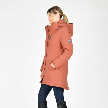 Weatherbeeta Kyla II Ladies Waterproof Jacket #colour_redwood