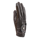 Shires Aubrion Stadium Riding Gloves #colour_brown