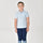 Dublin Children's Cotton Pique Short Sleeve Polo #colour_sky-blue