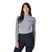 Weatherbeeta Ladies 37.5 Lightweight Performance Long Sleeve 1/4 Zip Top #colour_navy-mauve-wine-marble
