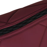 Weatherbeeta Softshell Pro 3D Air-Tec Dressage Saddle Pad #colour_burgundy