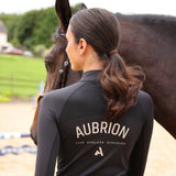 Shires Aubrion Ladies React Long Sleeve Base Layer #colour_shadow