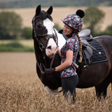 Shires Aubrion Young Rider React Short Sleeve Base Layer #colour_abstract