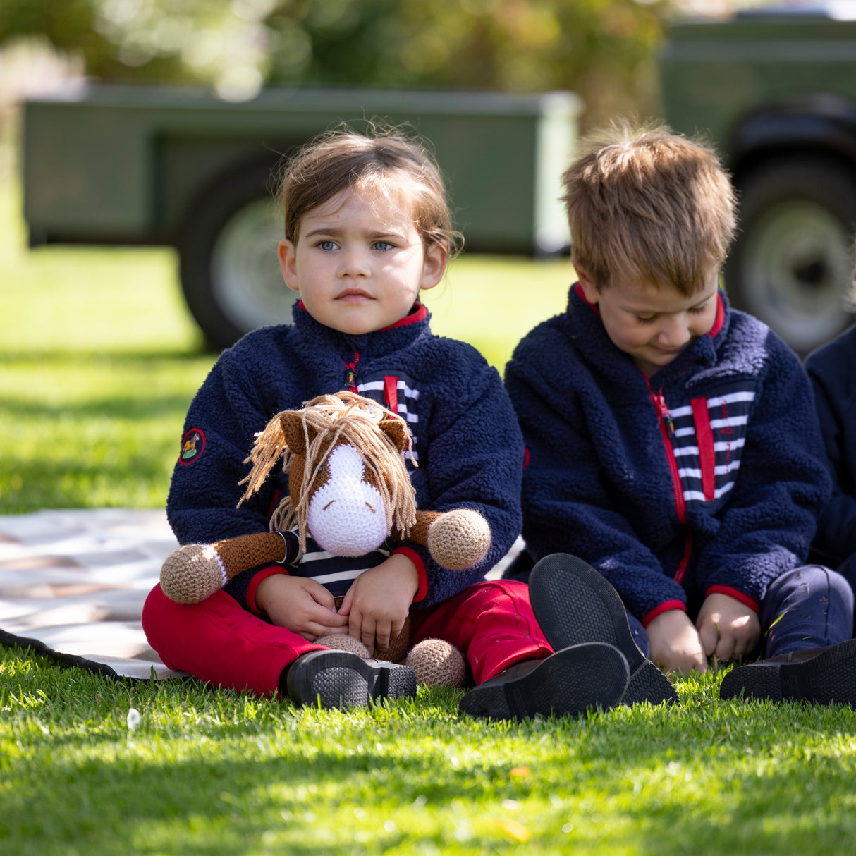 Shires Winnie & Me Fleece #colour_navy