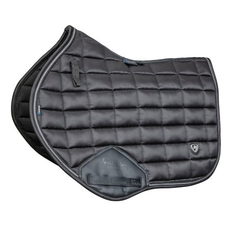 Shires ARMA Eltar Satin Jump Saddlecloth #colour_black