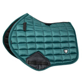 Shires ARMA Eltar Satin Jump Saddlecloth #colour_green