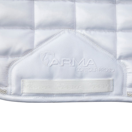 Shires ARMA Eltar Satin Saddlecloth #colour_white