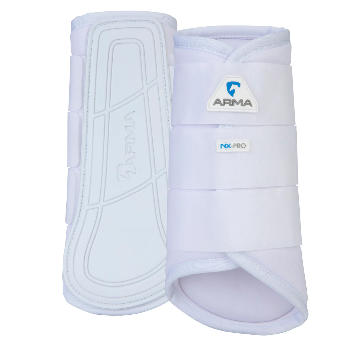 Shires ARMA Contour Pro Brushing Boots #colour_white
