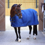 Shires Deluxe Quilted Show Rug #colour_navy
