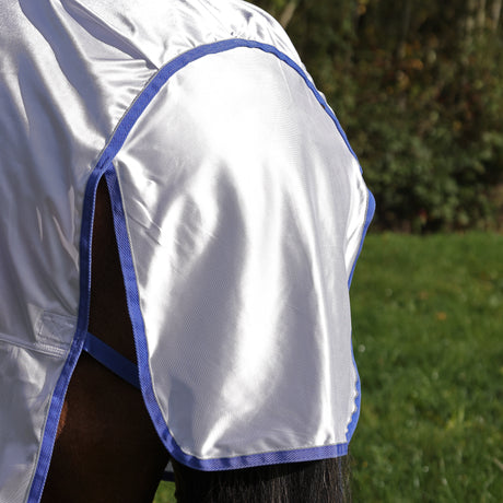 Shires Tempest Original Fly Rug & Neck Set #colour_white