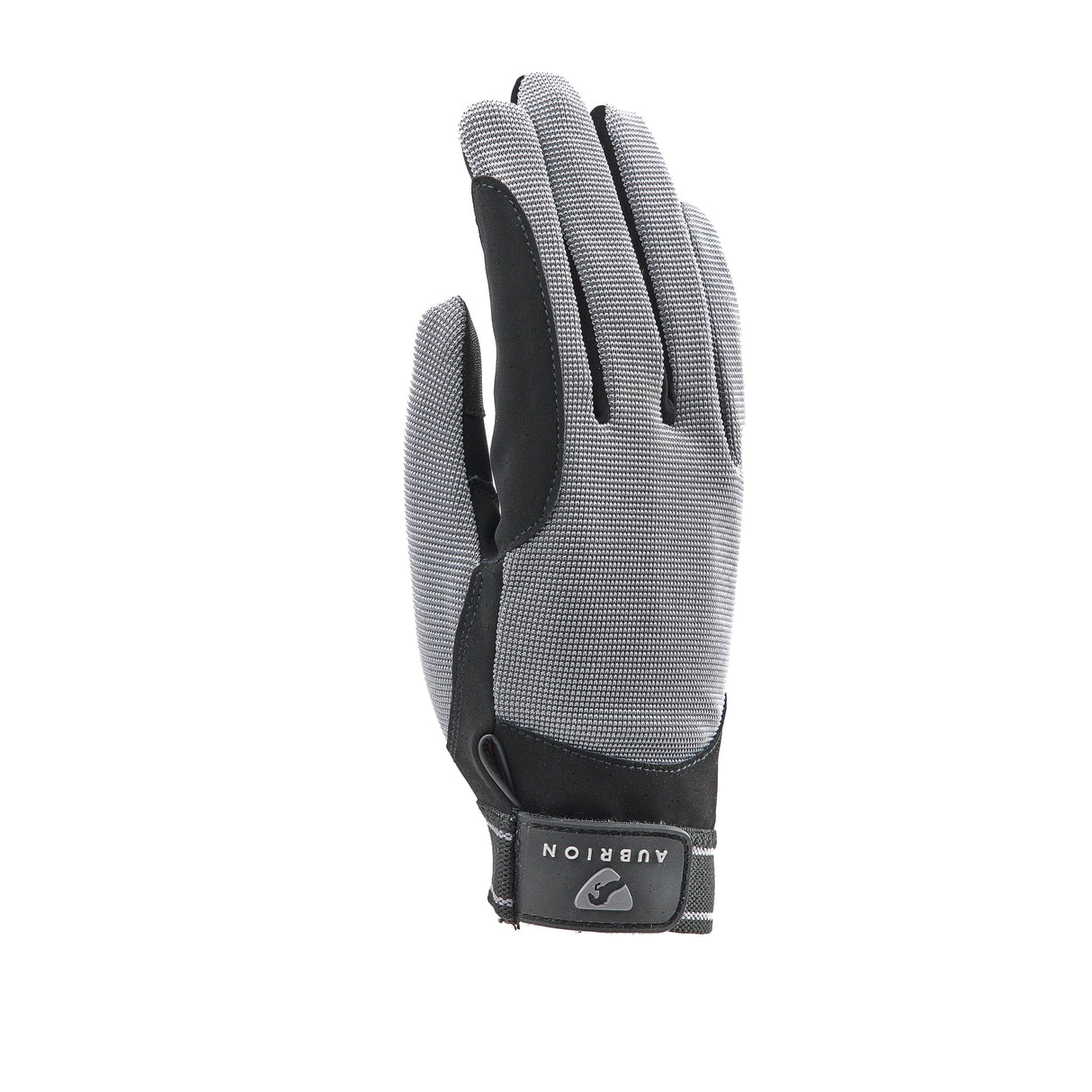 Shires Aubrion Stratos Children's Riding Gloves #colour_grey