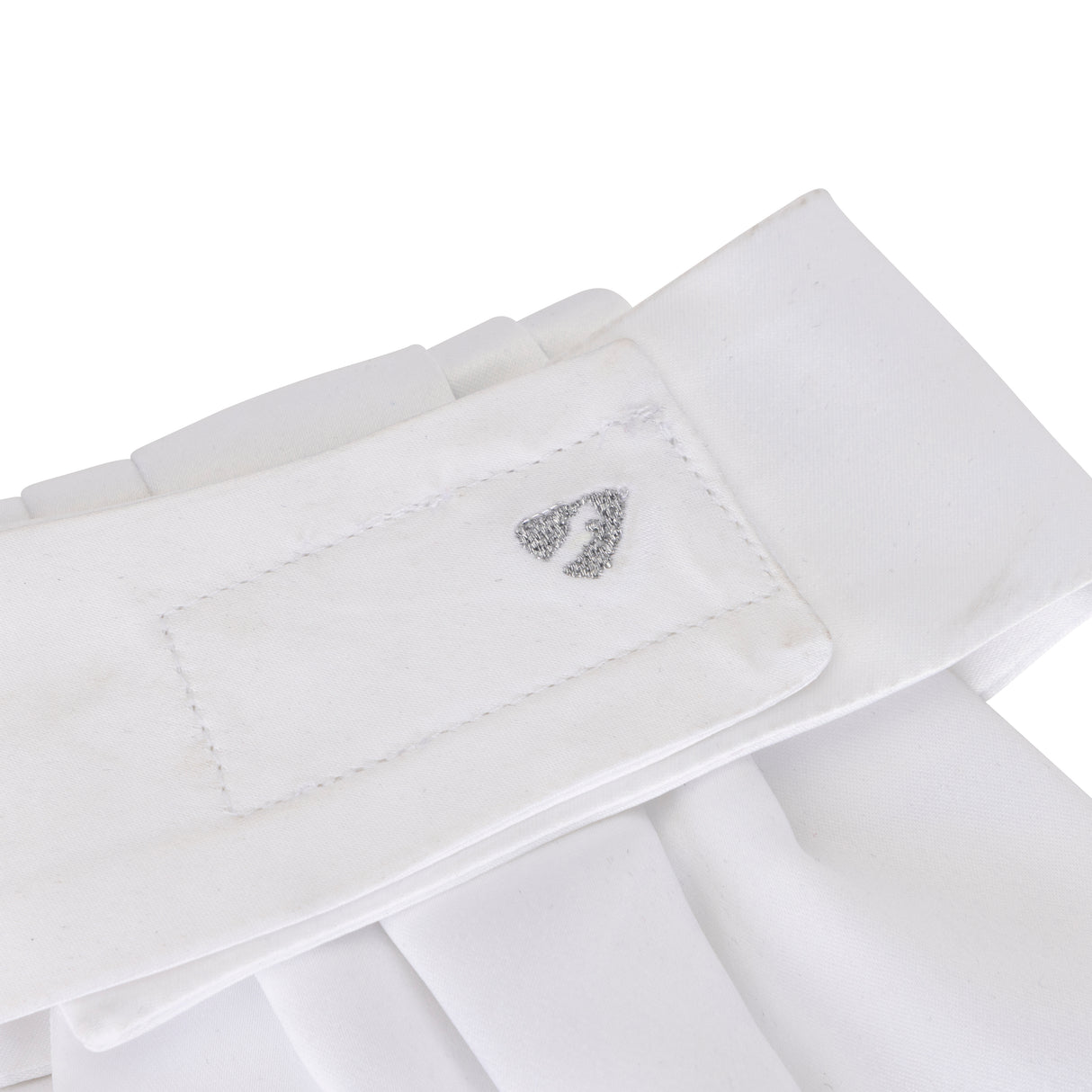 Shires Aubrion Berrington Ready Tied Stock #colour_white
