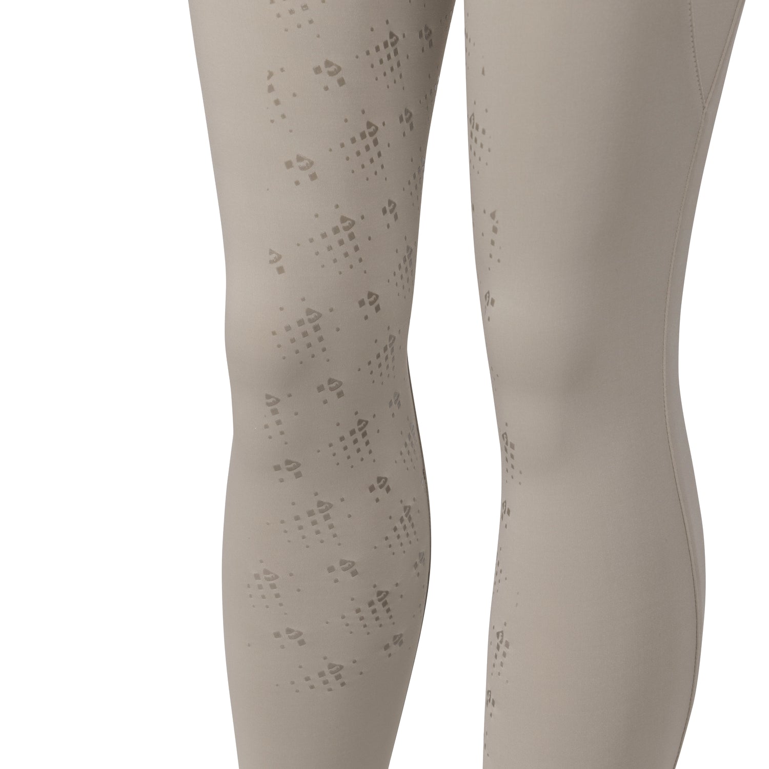 Shires Aubrion Optima LX Riding Tights - Young Rider #colour_beige